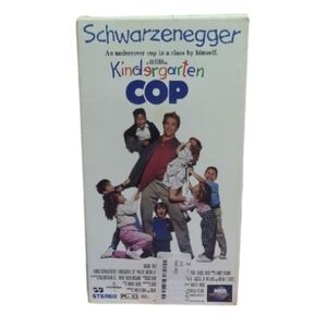 Kindergarten Cop VHS (1990) – Comedy/Action Classic